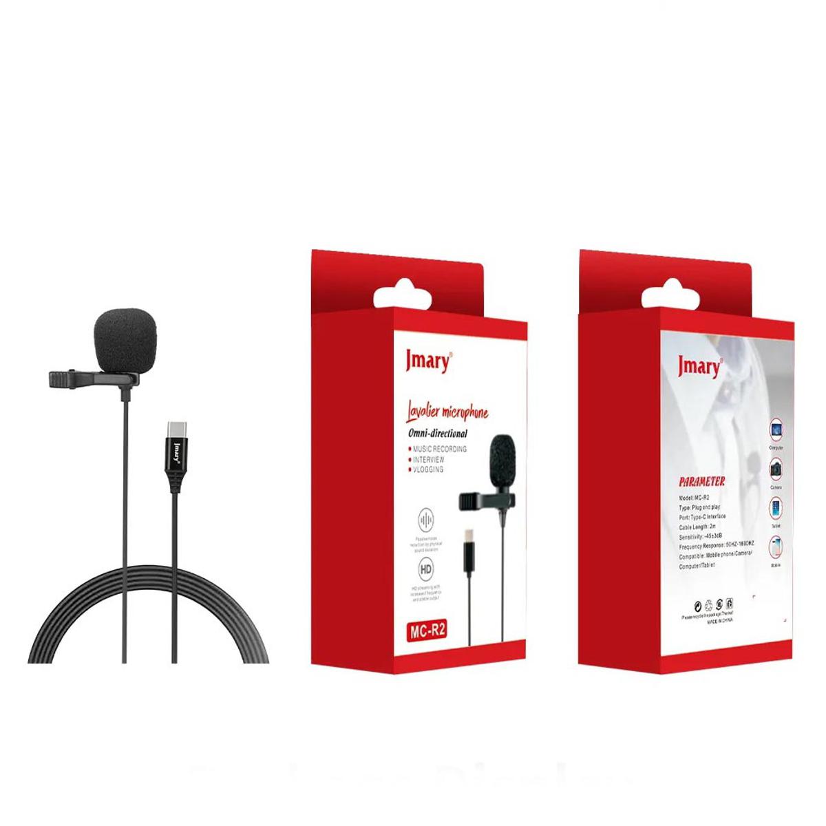 Jmary MC-R2 Type-C Live Broadcast Microphone Jmary MC-R2 Type-C Live Broadcast Microphone